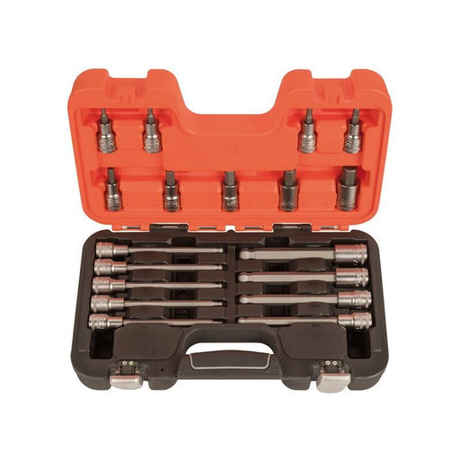 Bahco S18HEX 1/2in Drive Socket Set, 18 Piece Bahco - Town Tools
