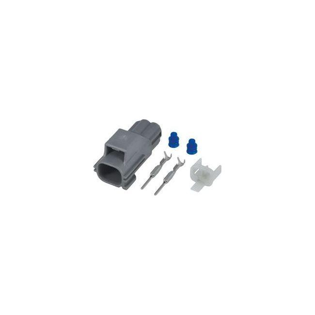 Connect Volvo Electrical Multipurpose 2 Pin male Connector 10pc 37605 Tool Connection - Town Tools 