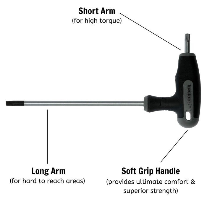 Teng Tools T Handle Ball Point TX Key TX9 Teng Tools - Town Tools 