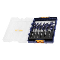 Irwin® Blue Groove 6X Wood Bit Set, 6 Piece