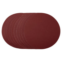 Draper Sanding Discs, 180mm, Hook & Loop, 240 Grit, (Pack of 10) 56182