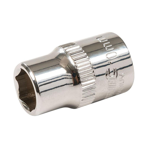 Silverline Socket 3/8" Drive 6pt Metric 10mm Silverline - Town Tools 