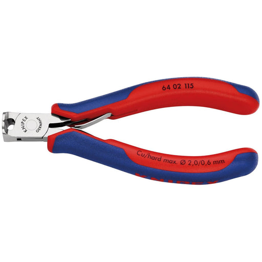 Draper Knipex 64 02 115 Electronics End Cutting Nipper, 115mm 27712 Draper - Town Tools 