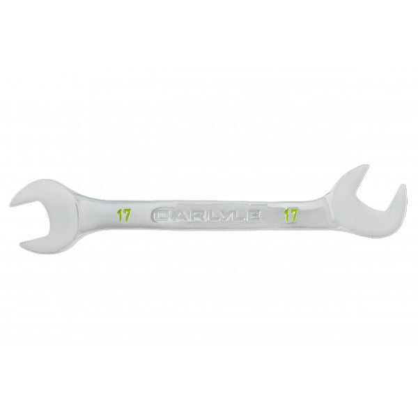 Carlyle Tools 17mm Double Open End Angle Wrench