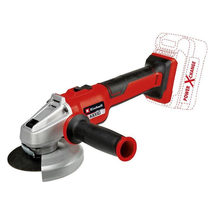 Einhell AXXIO 18/115 Q Power X-Change Angle Grinder 115mm 18V Bare Unit Einhell - Town Tools