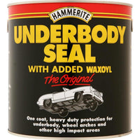 Hammerite Underbody Seal Black with Waxoyl Underseal 2.5 Litre