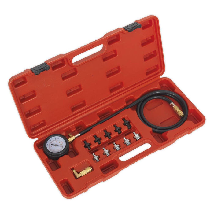 Sealey Oil Pressure Test Kit 12pc VSE203 Sealey - Town Tools 