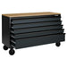 BUNKER 5 Drawer Workbench Roller Tool Cabinet, 61", Grey - B100-61G5D