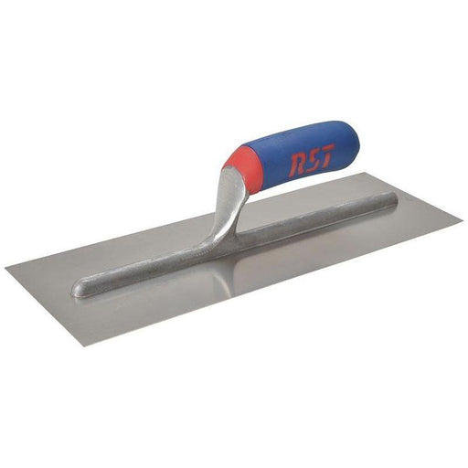 R.S.T. Plasterer's Finishing Trowel Stainless Steel Soft Touch Handle 14 x 4.3/4in R.S.T. - Town Tools