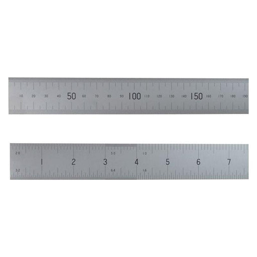 Fisher Satin Chrome Rule 600mm/24in Fisher - Town Tools