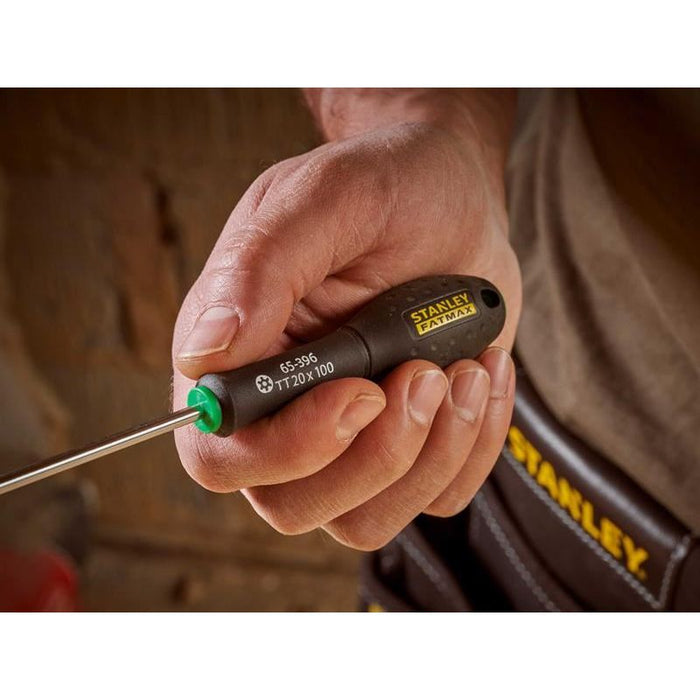 Stanley® Hand Tools FatMax® Screwdriver Tamper-proof TORX Tip TTX20 x 100mm STANLEY® Hand Tools - Town Tools