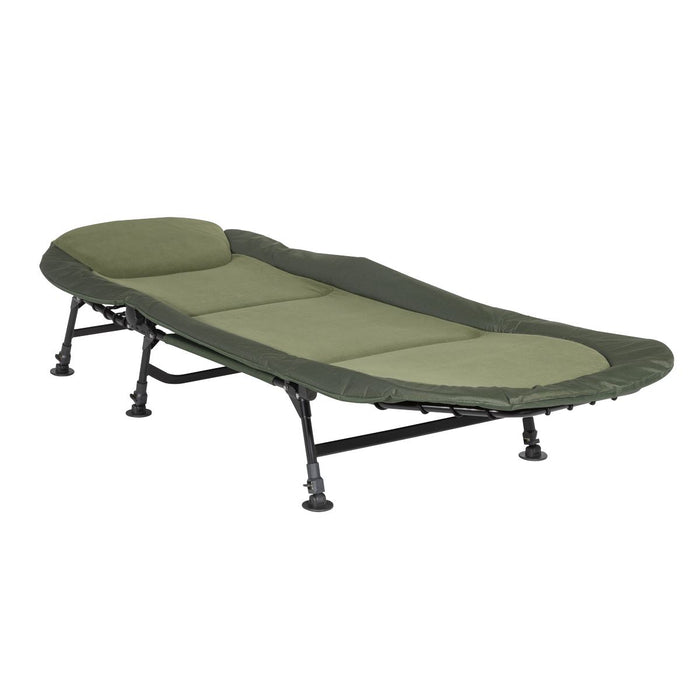 Dellonda Adjustable Bedchair with Fleece Mattress & Pillow DL77