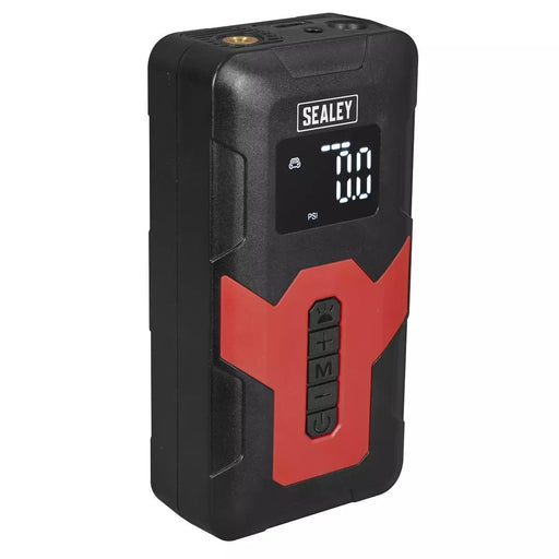 Sealey Tyre Inflator & Power Bank with Worklight Rechargeable 12v, CTI140 Sealey - Town Tools