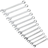 Teng Tools Combination Spanner Set 8-19 mm Wall Rack 12 Pieces