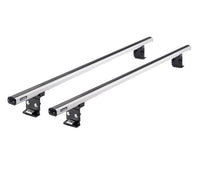 Summit 2 x Aluminium Fixed Point Roof Bars Rack for Renault Express Van