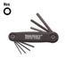Teng Tools Folding Hex Key Set AF ALU 7 Pieces Teng Tools - Town Tools 
