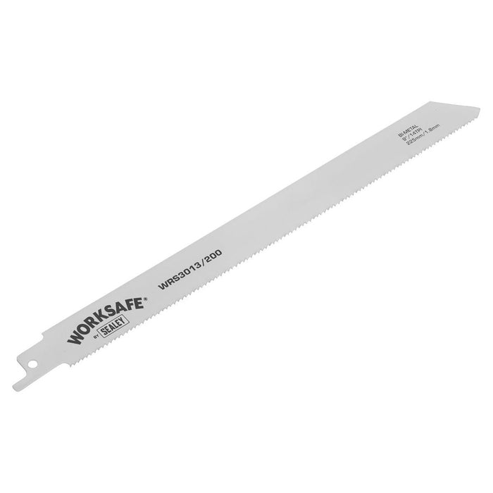 Sealey Reciprocating Saw Blade 225mm 14tpi Pack of 5 WRS3013/200 Sealey - Town Tools 