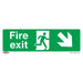 Sealey Safe Conditions Safety Sign Fire Exit (Down Right) Self-Adhesive Vinyl Pa Sealey - Town Tools 