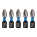 Draper Expert Cross Slot/PH Type Impact Screwdriver Bits, No.2 x 25mm, 1/4" Hex Draper - Town Tools 