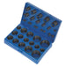 Sealey Rubber O-Ring Assortment 407pc Imperial BOR407 Sealey - Town Tools 