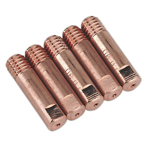 Sealey Contact Tip 0.6mm MB15 Pack of 5 MIG956 Sealey - Town Tools 