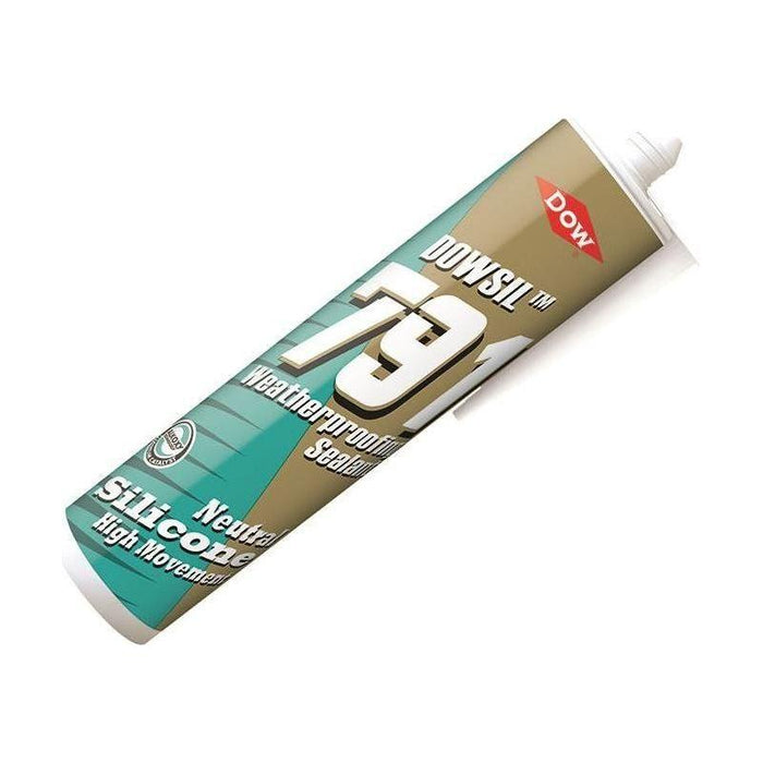 Dowsil 791 Silicone Sealant White 310ml Dowsil - Town Tools