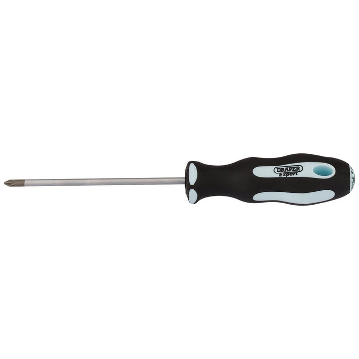 Draper PZ TYPE Soft Grip Screwdriver, No.0 x 75mm 03457 Draper - Town Tools 