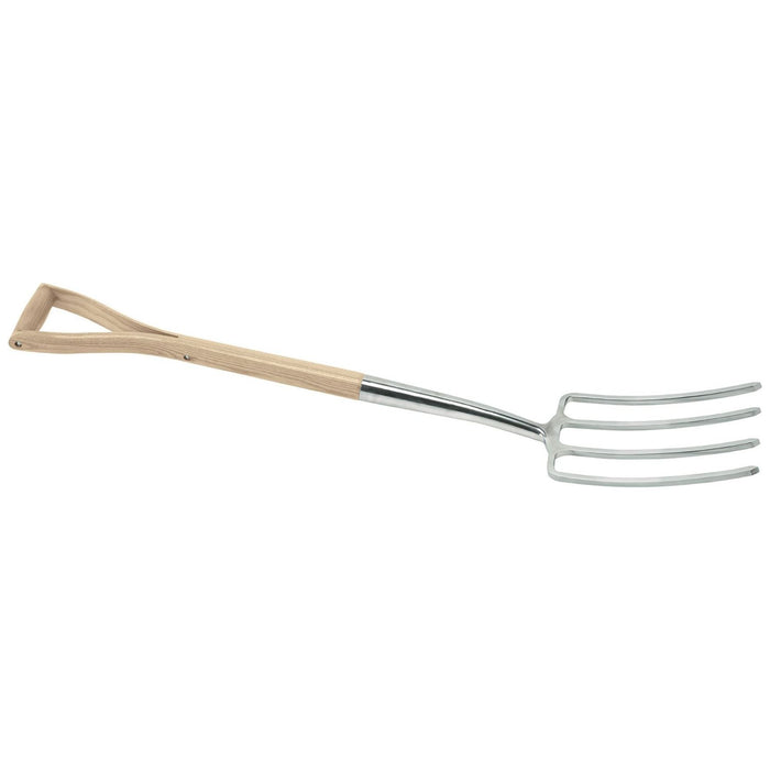 Draper Heritage Stainless Steel Digging Fork with Ash Handle 99013