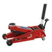 Sealey Trolley Jack with Foot Pedal 3 Tonne 3001CXP Sealey - Town Tools 