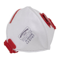 Worksafe Worksafe Valved Fold Flat Mask FFP3 - Pack of 10 9333/10
