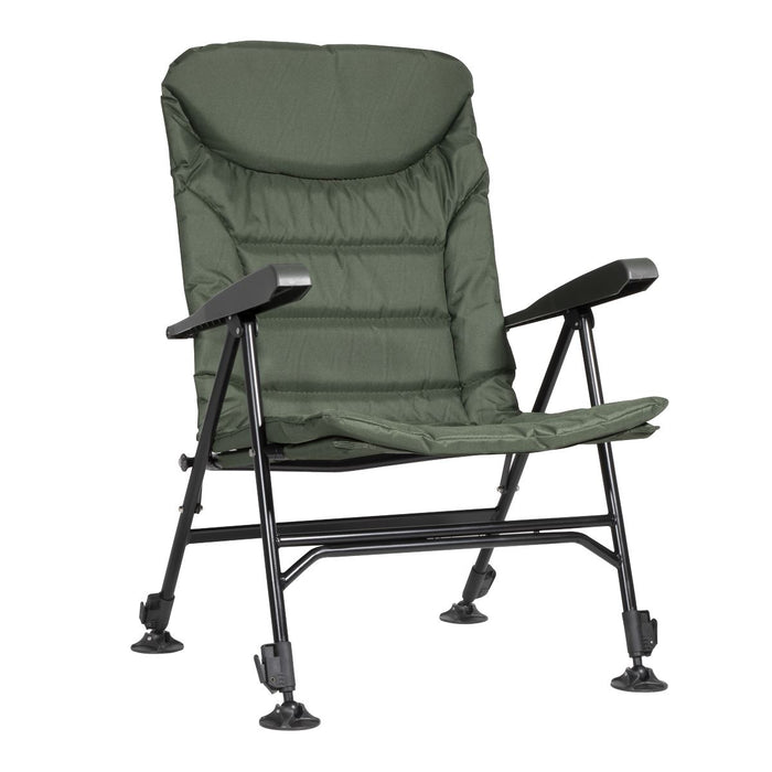 Dellonda Portable Reclining Chair with Armrests DL74