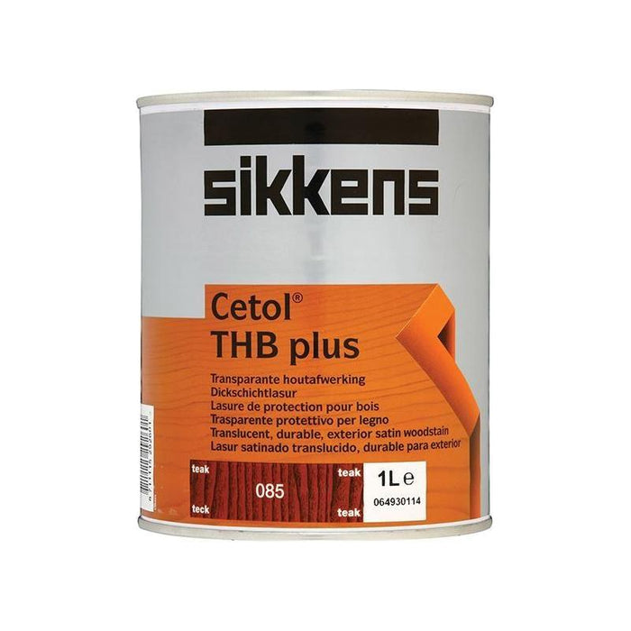 Sikkens Cetol THB Plus Translucent Woodstain Teak 1 litre Sikkens - Town Tools