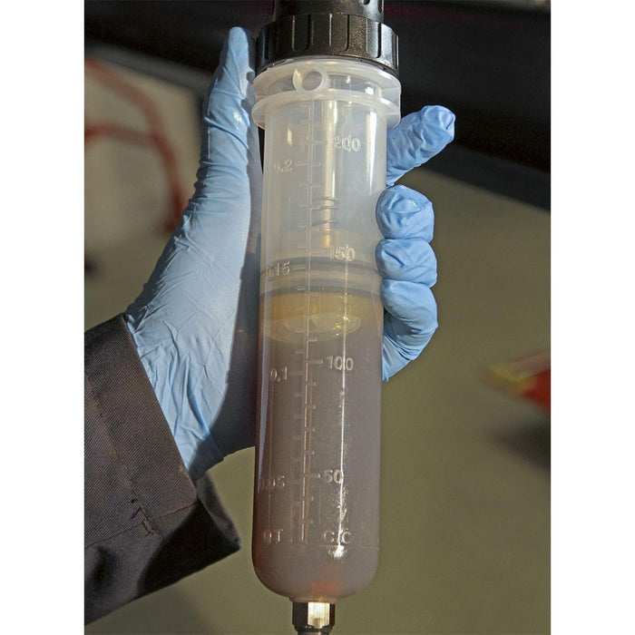 Sealey Oil & Brake Fluid Inspection Syringe 200ml VS404 Sealey - Town Tools 