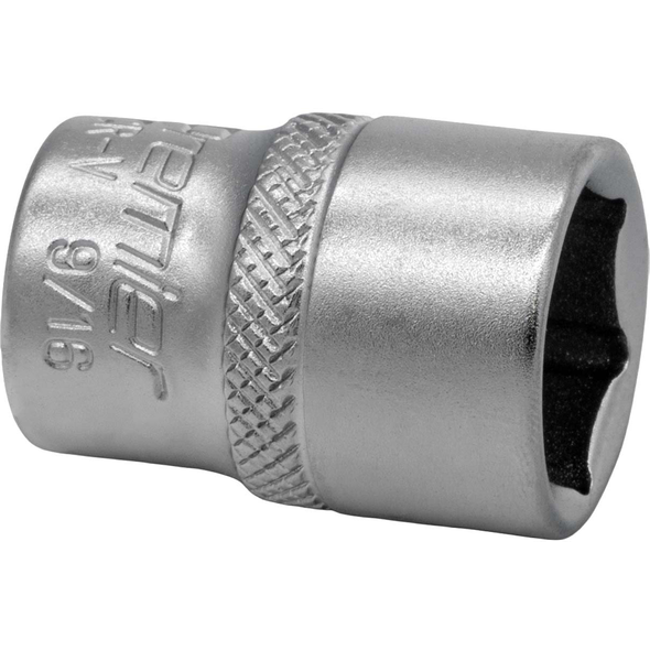 Sealey 3/8"Dr Imperial Socket 9/16" (Micro Satin Finish)
