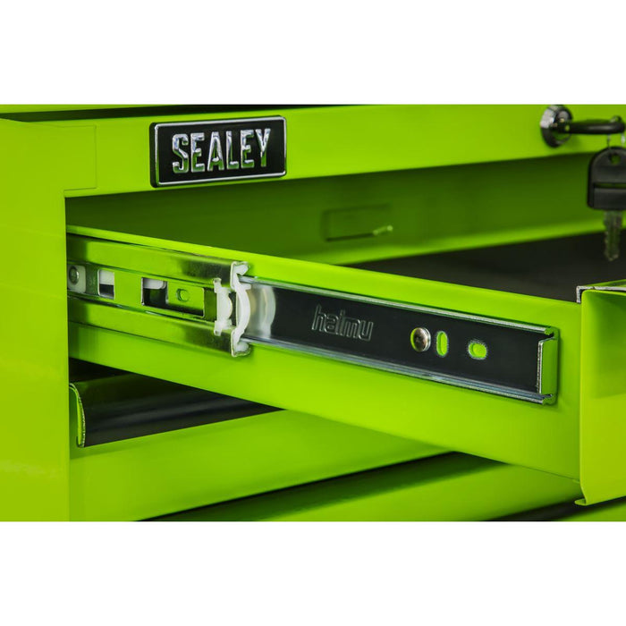 Superline Pro Superline PRO Mid-Box Tool Chest 2 Drawer - Green/Black Superline Pro - Town Tools 