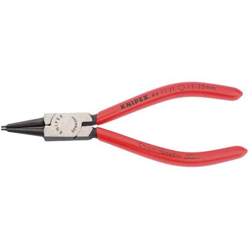 Draper Knipex 44 11 J1 SB J1 Straight Internal Circlip Pliers, 12 - 25mm 56132 Draper - Town Tools 