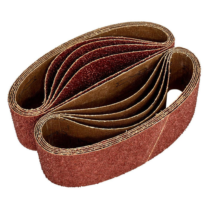 Sealey Sanding Belt 75 x 533mm 40Grit Pack of 10 WSB5340 Sealey - Town Tools 