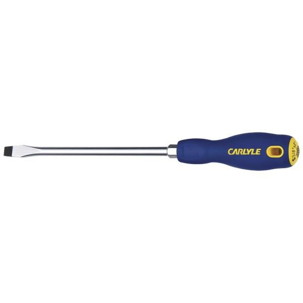 Carlyle Tools Screwdriver - Round Blade - Slotted - 3/8In.