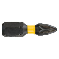 Dewalt Power Tools Extreme Impact Torsion Bits PZ2 x 25mm (Pack 5)