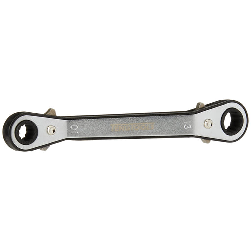 Teng Tools Ratcheting Offset Ring Spanner Metric 10 x 13mm Teng Tools - Town Tools 
