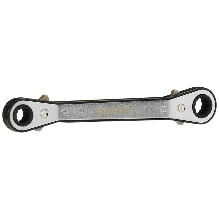 Teng Tools Ratcheting Offset Ring Spanner Metric 10 x 13mm Teng Tools - Town Tools 