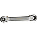 Teng Tools Ratcheting Offset Ring Spanner Metric 10 x 13mm Teng Tools - Town Tools 