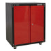 Sealey Modular 2 Door Cabinet with Worktop 665mm APMS81 Sealey - Town Tools 