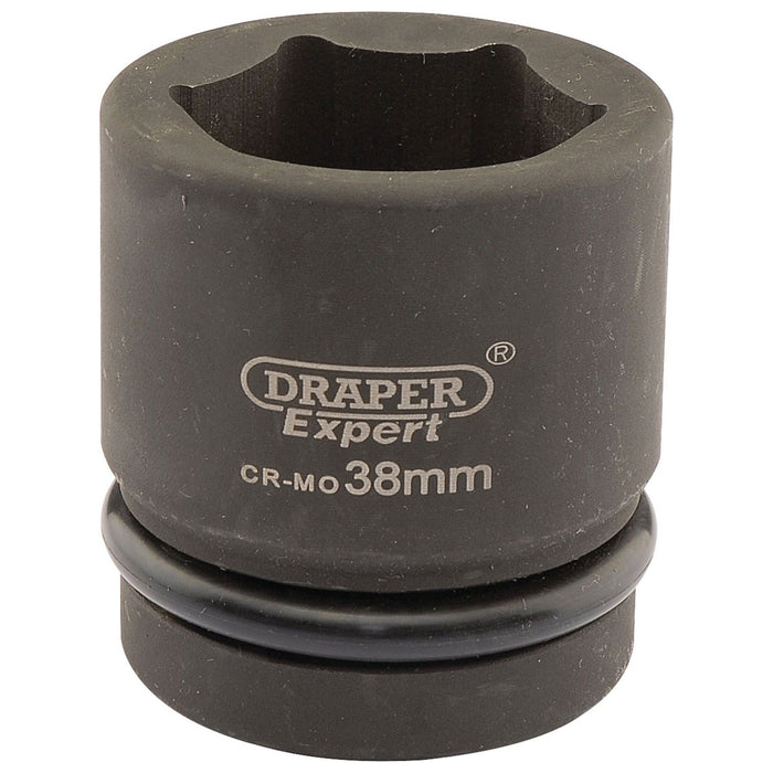 Draper Expert HI-TORQ 6 Point Impact Socket, 1" Sq. Dr., 38mm 05118