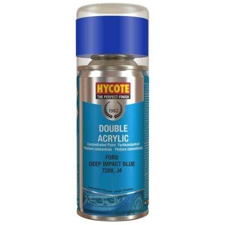 2x Hycote Aerosol Paint for FORD Deep Impact Blue 150ml