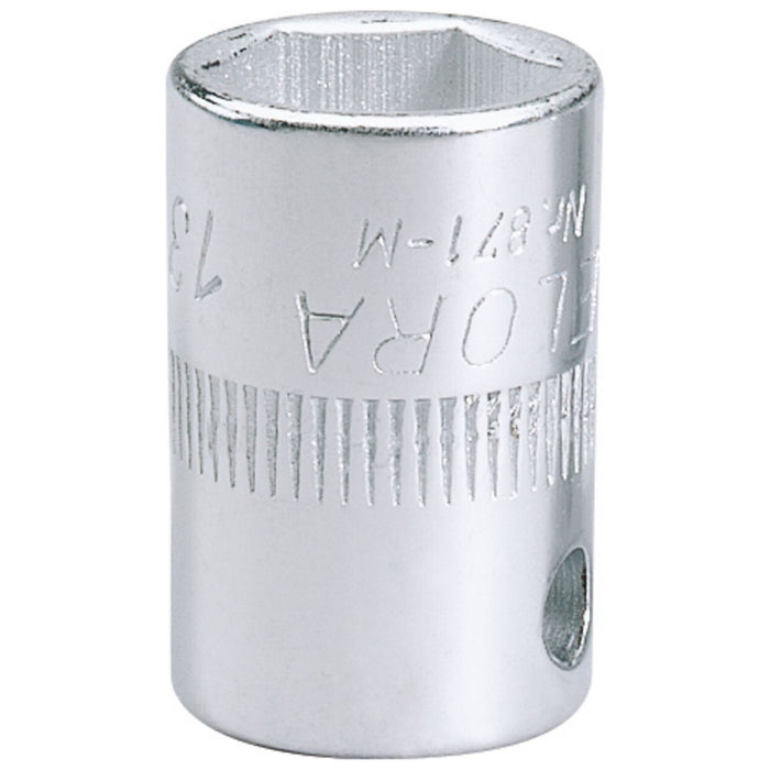 Draper Elora Hexagon Socket, 3/8" Sq. Dr., 13mm 15228 Draper - Town Tools 