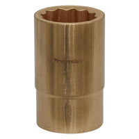 Sealey Socket 18mm 1/2"Sq Drive Non-Sparking WallDrive NS051