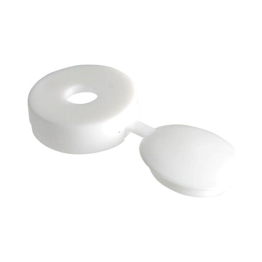 Forgefix Hinged Cover Cap White No. 6-8 Bag 100 ForgeFix - Town Tools