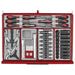 Teng Tools 26" PRO35™ roller cabinet tool kit 628 pieces red Town Tools - Town Tools
