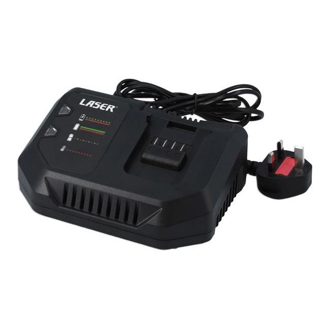 Laser Battery Charger 230V Mains 4 amp with UK Plug 8008 Laser - Town Tools 